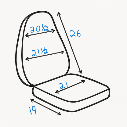 HOUSSE HD ANTIBACTÉRIENNE POUR AUTO - AC-200A-HD
