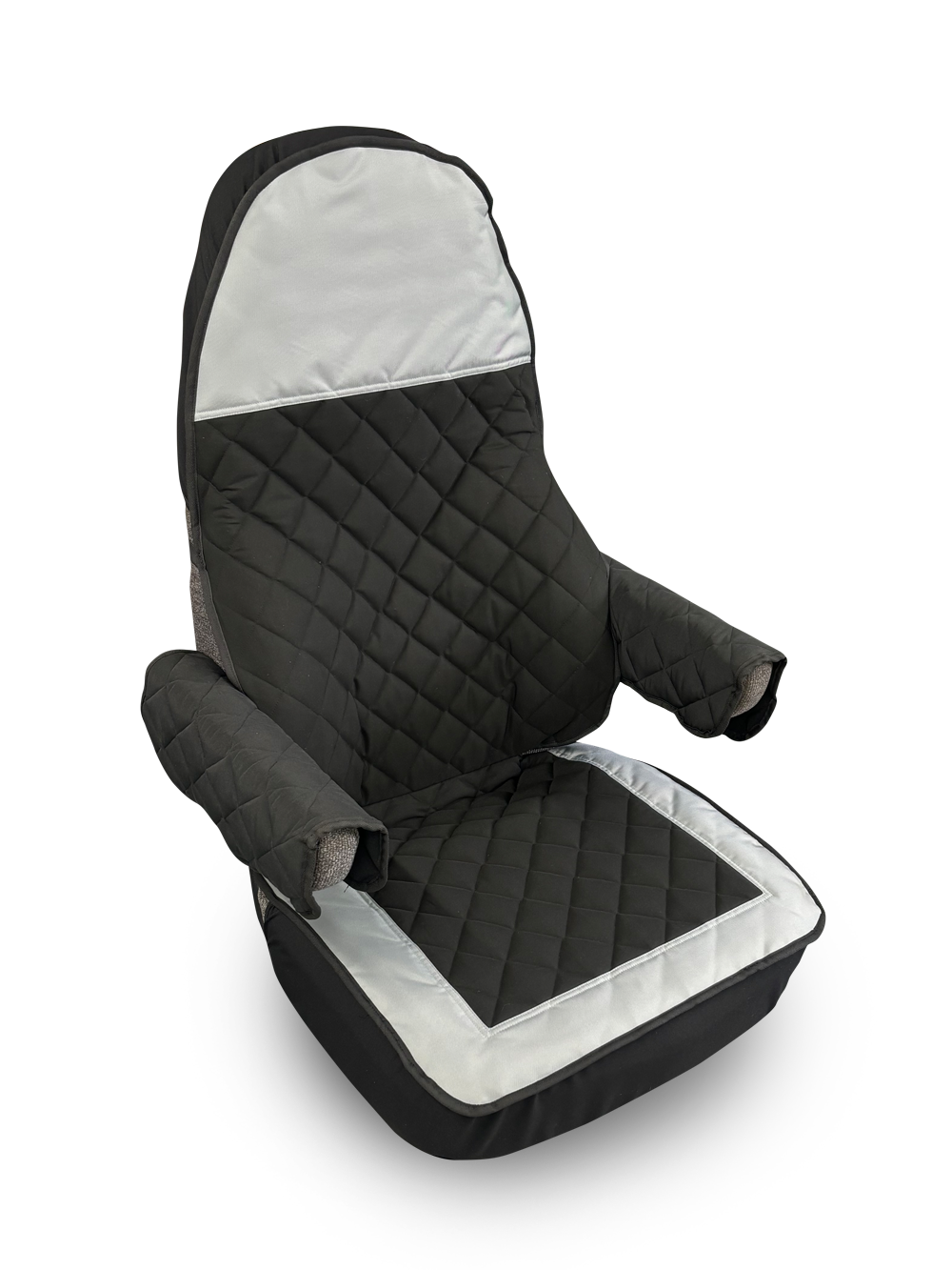 HOUSSE HD ANTIMICROBIENNE DE COULEUR POUR CAMION AVEC SIÈGE BAS(MID-BACK) CT-103A-HD
